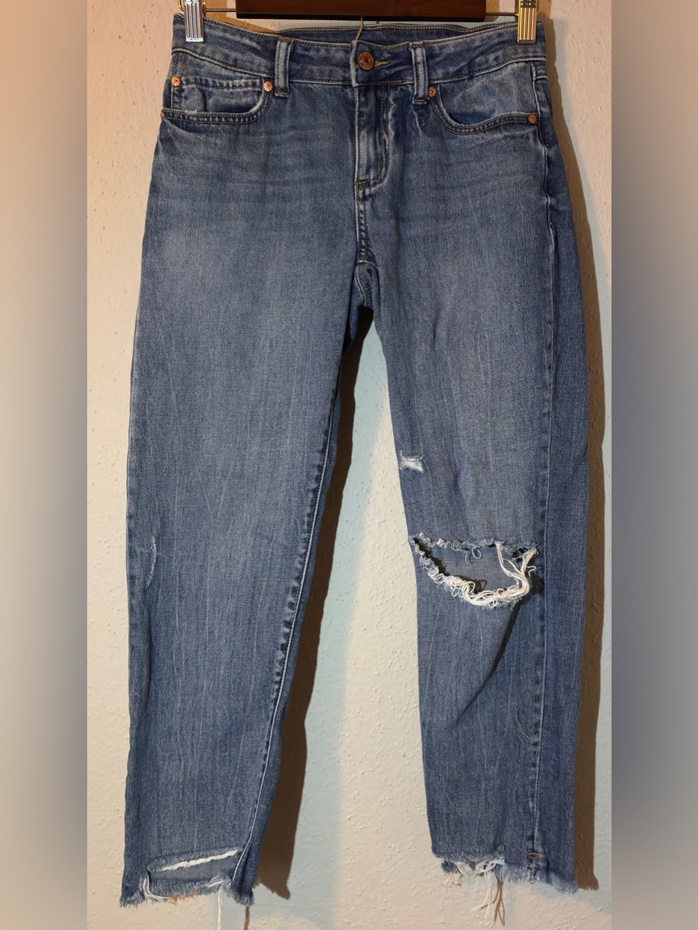 Rewash Distressed High Rise Skinny Jeans - Size 3/26